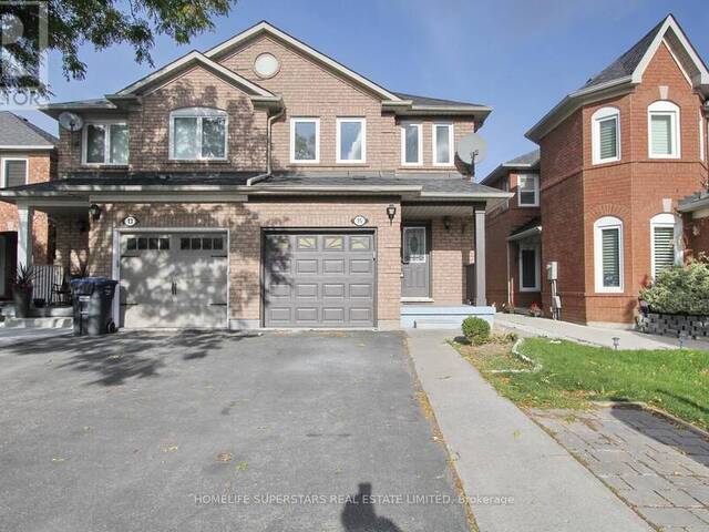 15 MOUNT RANIER CRESCENT Brampton  Ontario