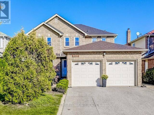 650 COGNAC CRESCENT Pickering  Ontario