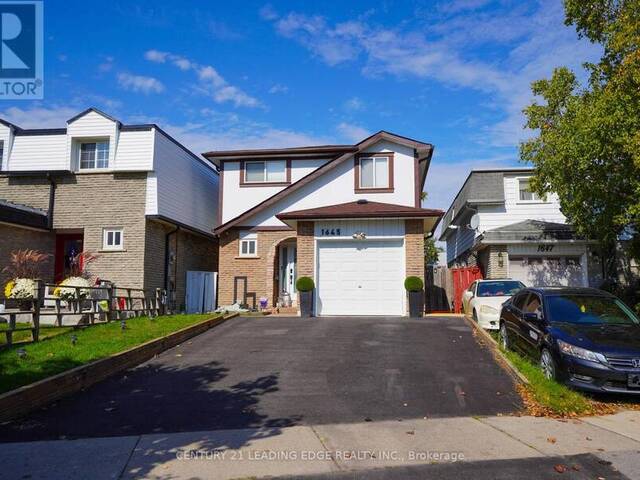 LOWER - 1645 ALWIN CIRCLE Pickering  Ontario