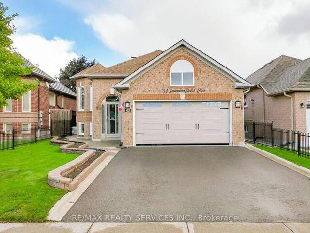 54 SUMMERFIELD CRESCENT Brampton  Ontario