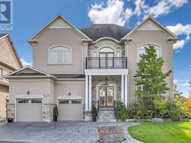 40 ROYAL SHAMROCK COURT Whitchurch-Stouffville Ontario