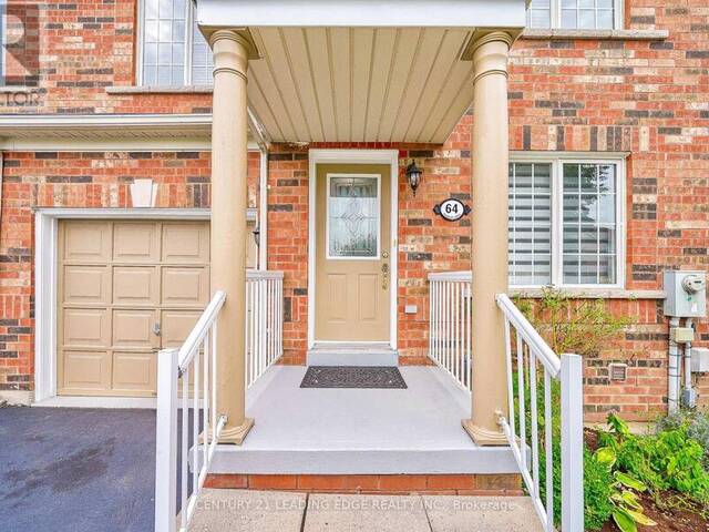 64 TIANALEE CRESCENT Brampton  Ontario