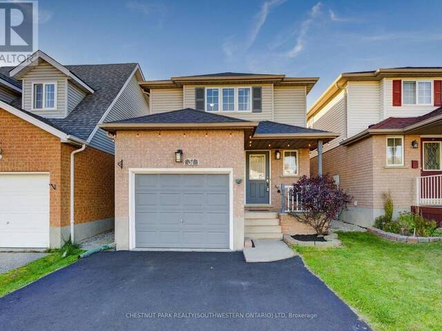 37 ACTIVA AVENUE Kitchener Ontario