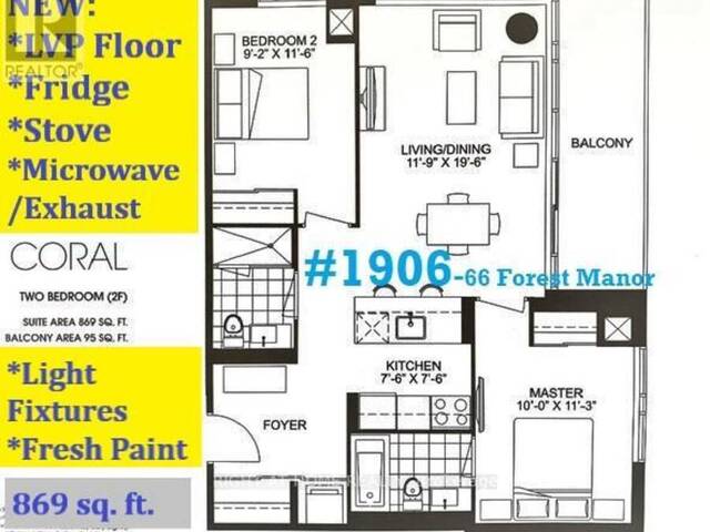 1906 - 66 FOREST MANOR ROAD Toronto  Ontario