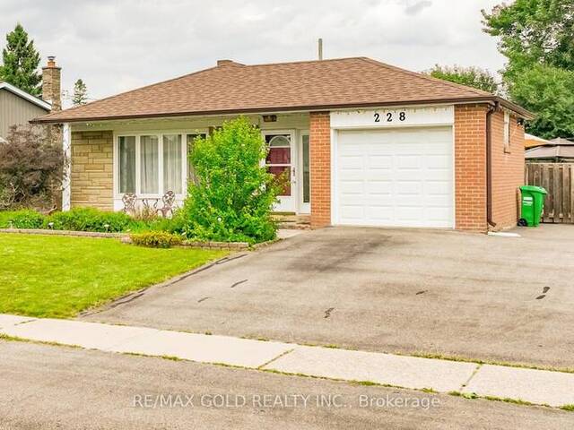 228 AVONDALE BOULEVARD Brampton  Ontario