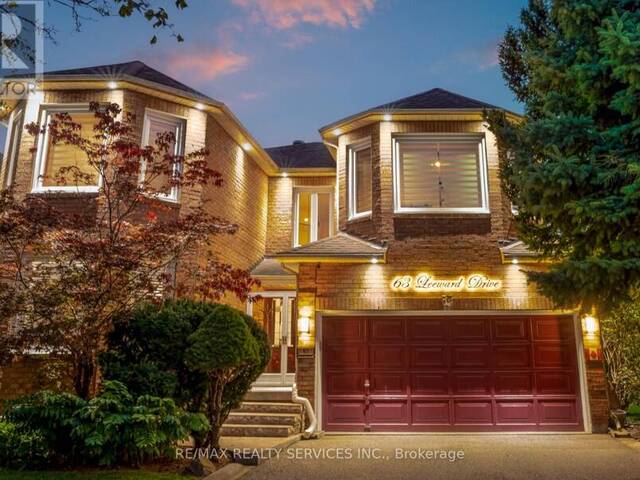 63 LEEWARD DRIVE Brampton  Ontario