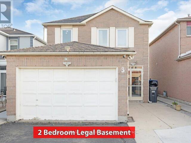 3 MEADOWLARK DRIVE Brampton  Ontario