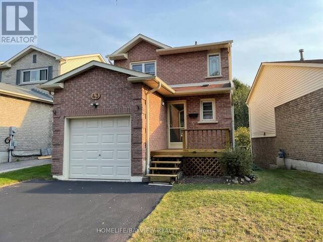 43 SAWDON DRIVE Whitby  Ontario