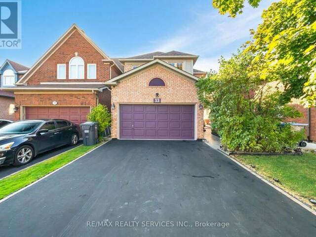 33 BIGHORN CRESCENT Brampton  Ontario