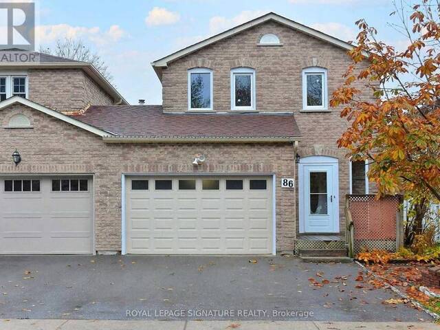 BSMT - 86 CLUETT DRIVE Ajax Ontario