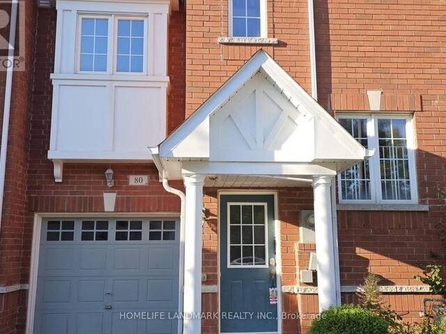 80 - 15 OLD COLONY ROAD Richmond Hill  Ontario