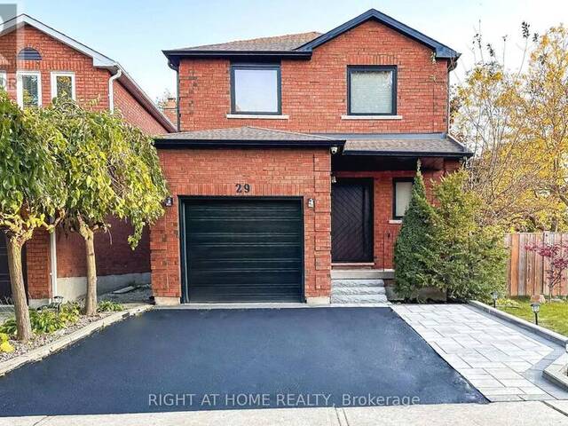 29 MOUNTFIELD CRESCENT Vaughan  Ontario