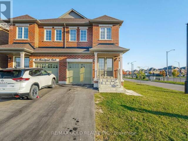 63 FRENCHPARK CIRCLE Brampton  Ontario