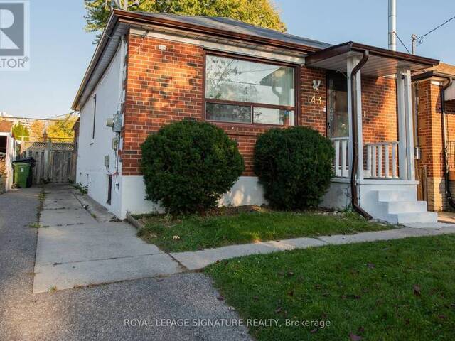 143 MAGNOLIA AVENUE Toronto  Ontario