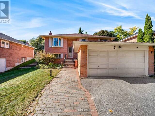 7 COPLAND TRAIL Aurora Ontario