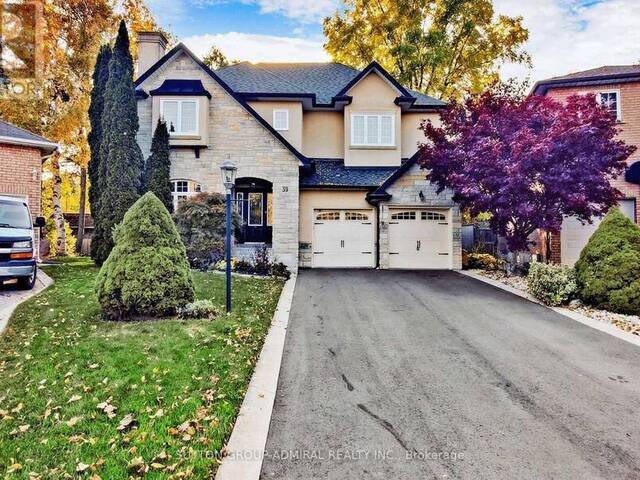 39 JOSIE DRIVE Richmond Hill  Ontario