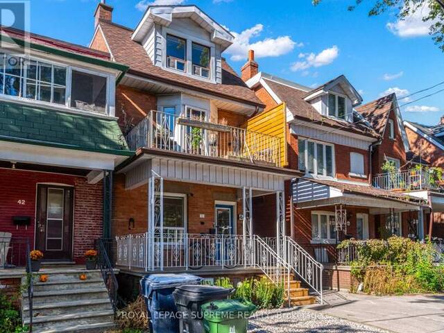 MAIN - 44 SALEM AVENUE Toronto  Ontario