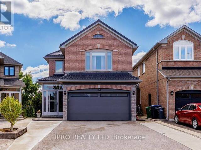 36 PACIFIC WIND CRESCENT Brampton  Ontario