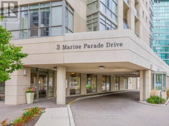 1609 - 3 MARINE PARADE DRIVE Toronto  Ontario