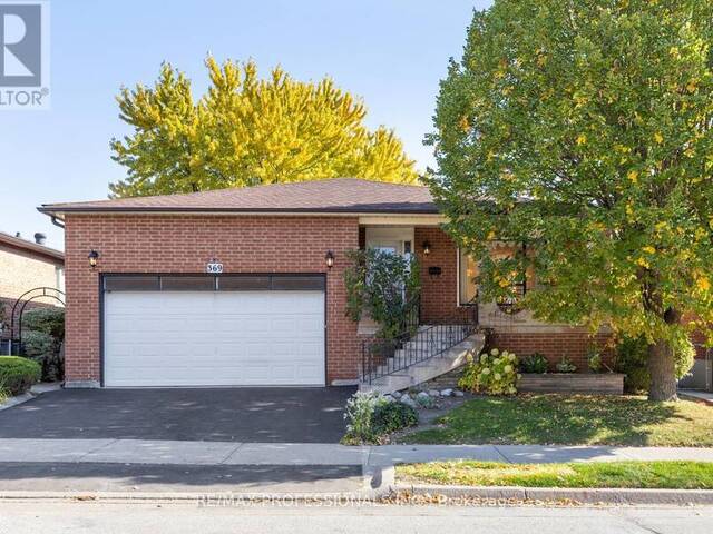 369 AIRDRIE DRIVE Vaughan  Ontario