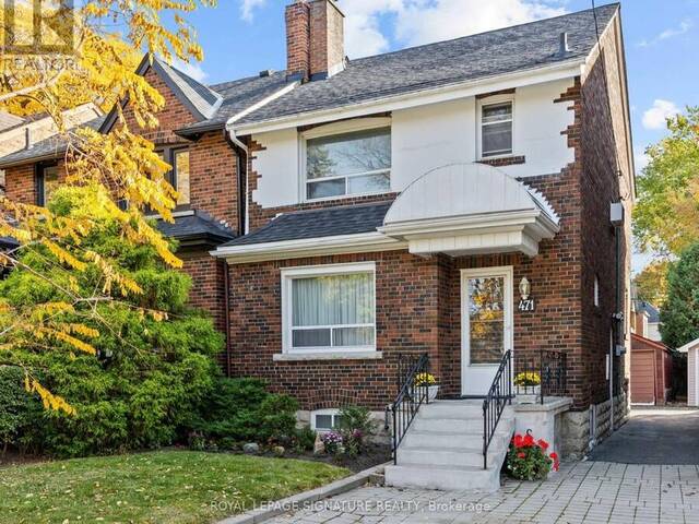 471 ROSELAWN AVENUE Toronto Ontario