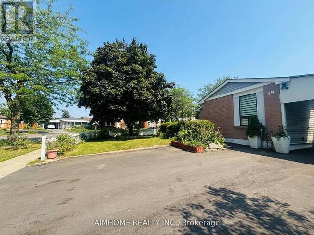 15 LIGHTHALL CRESCENT Toronto  Ontario