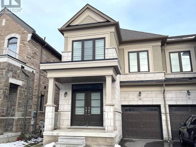 81 HILTS DRIVE Richmond Hill Ontario