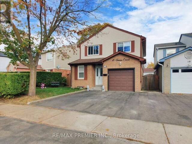 16 JAMESON CRESCENT Brampton Ontario