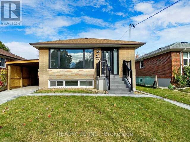 40 GREENOCK AVENUE Toronto Ontario