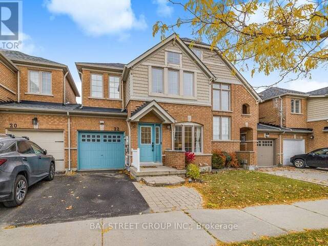 22 HOLTBY STREET Richmond Hill Ontario