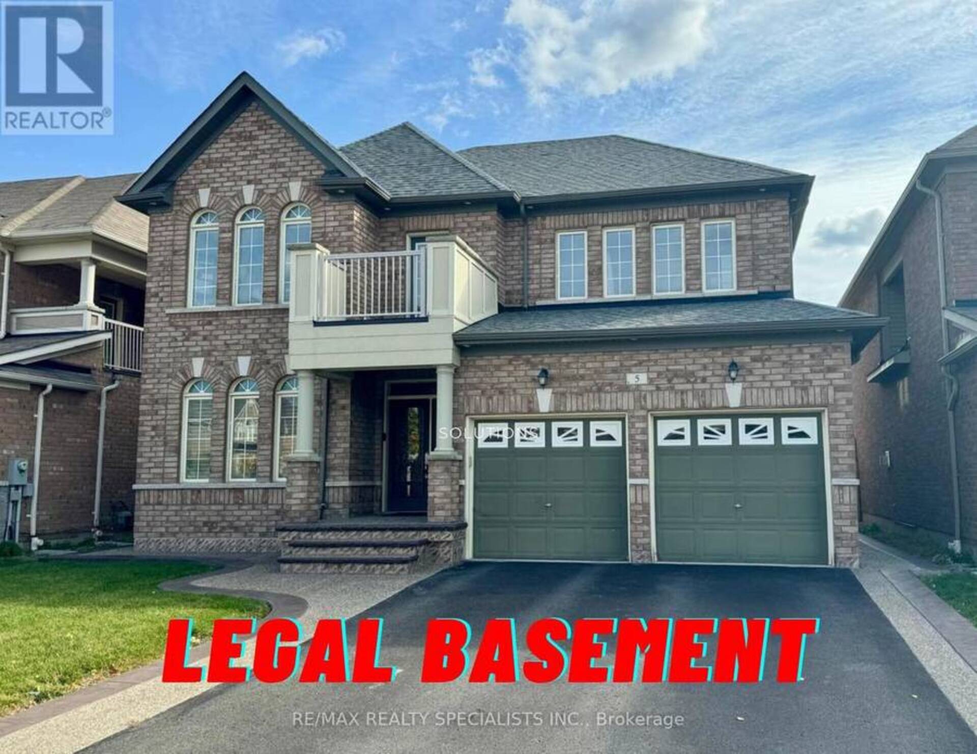 5 ALAMOSA COURT Brampton