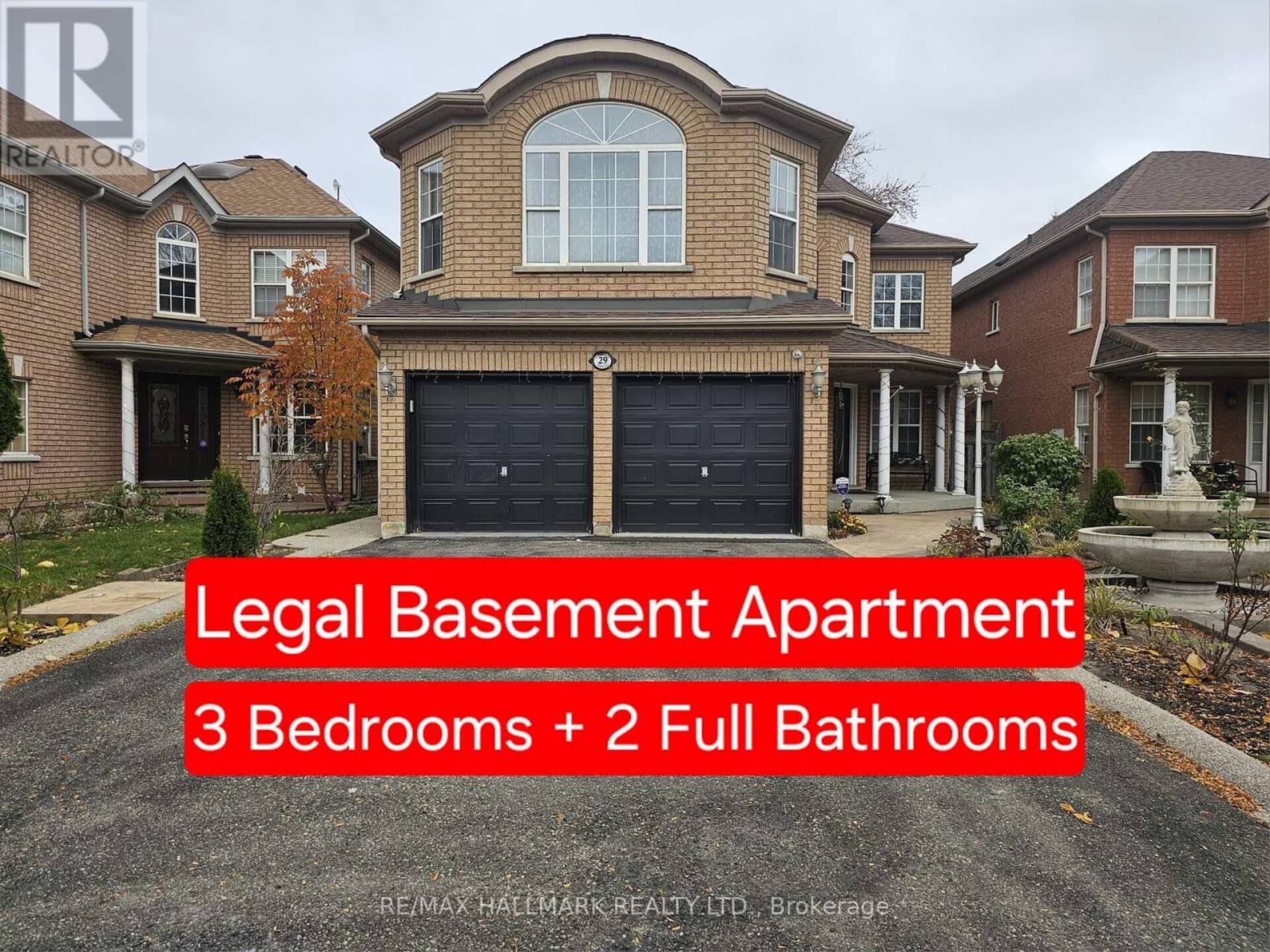 BSMT - 29 SHEEPBERRY TERRACE Brampton