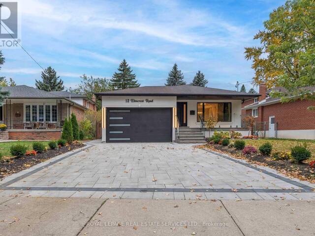 12 ELMCREST ROAD Toronto Ontario