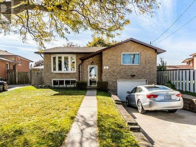 48 TUNBRIDGE CRESCENT Hamilton Ontario