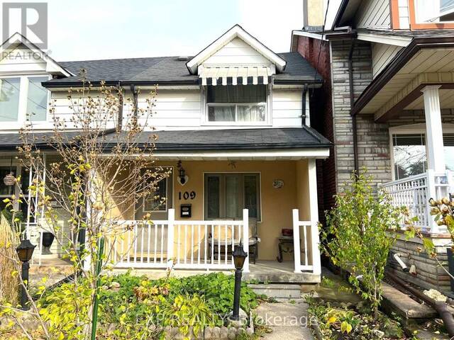 109 SELLERS AVENUE Toronto Ontario