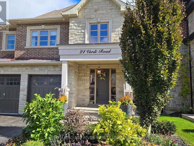 21 VERDI ROAD Richmond Hill Ontario