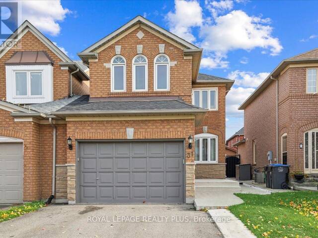 31 FIDDLENECK CRESCENT Brampton Ontario