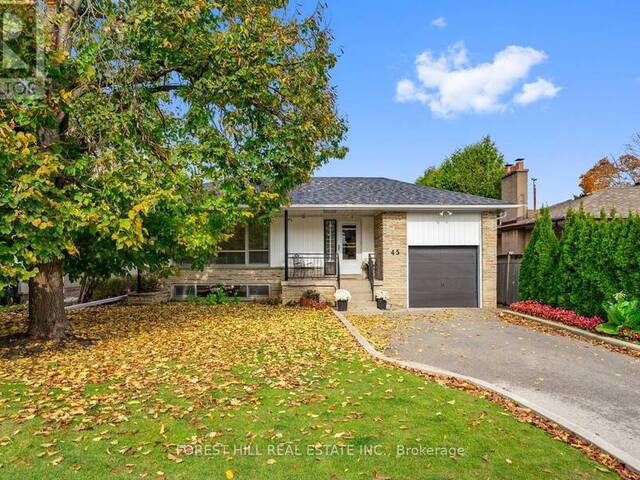 45 VIAMEDE CRESCENT Toronto Ontario