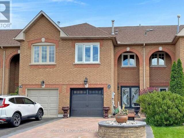 21 MIRIAM GARDEN WAY Vaughan Ontario