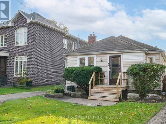 27 VANEVERY STREET Toronto Ontario