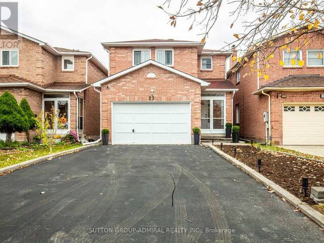 23 MILLBANK COURT Vaughan Ontario