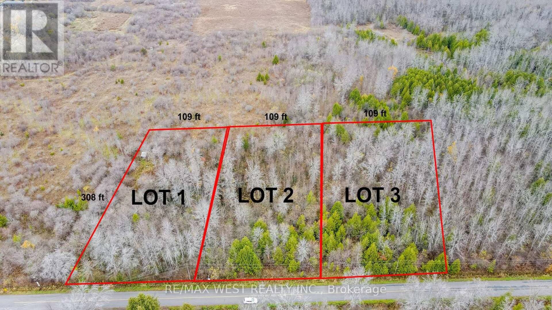 LOT 1-3 - 2864 CONCESSION RD A Ramara