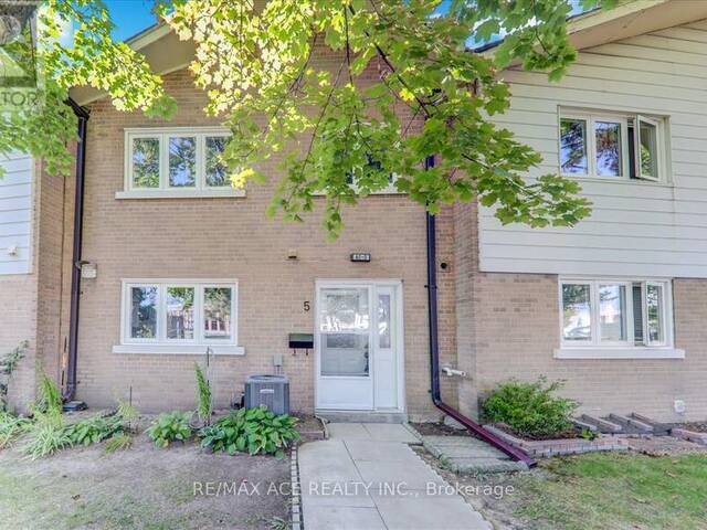 5 - 60 GRANDRAVINE DRIVE Toronto Ontario