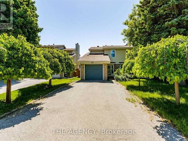 63 SOMERSET DRIVE Brampton Ontario