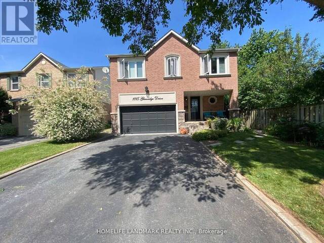 1115 GLENRIDGE DRIVE Oakville Ontario