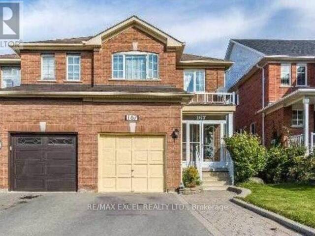 167 FOXFIELD CRESCENT Vaughan Ontario