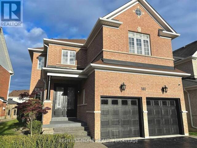 181 CACHET BOULEVARD Whitby Ontario