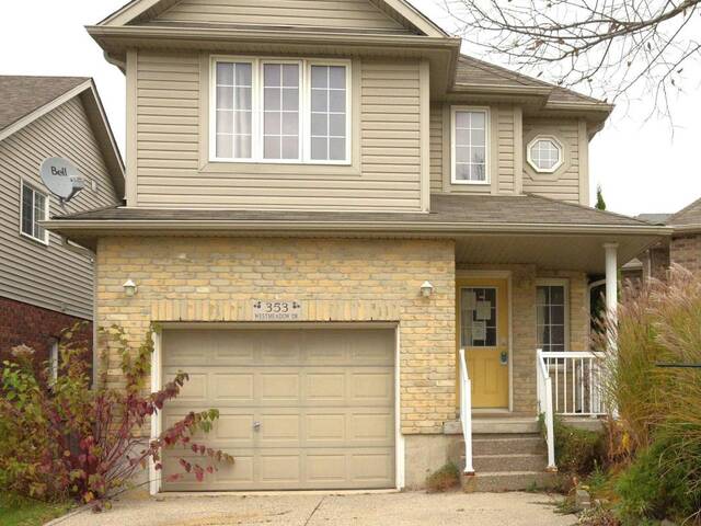 353 WESTMEADOW DRIVE Kitchener Ontario