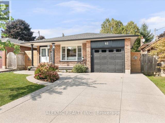 62 GREENCEDAR DRIVE Hamilton Ontario