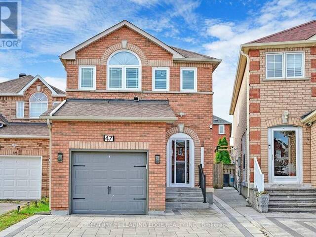 47 STELLA DRIVE Markham Ontario